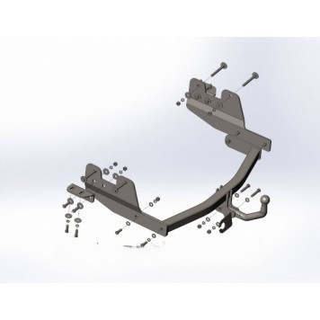 Фаркоп съемный на HYUNDAI H-1 2018-